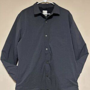 Vuori Button Down SoftShell Mid-Weight Insulated Jacket Dark Men's Large